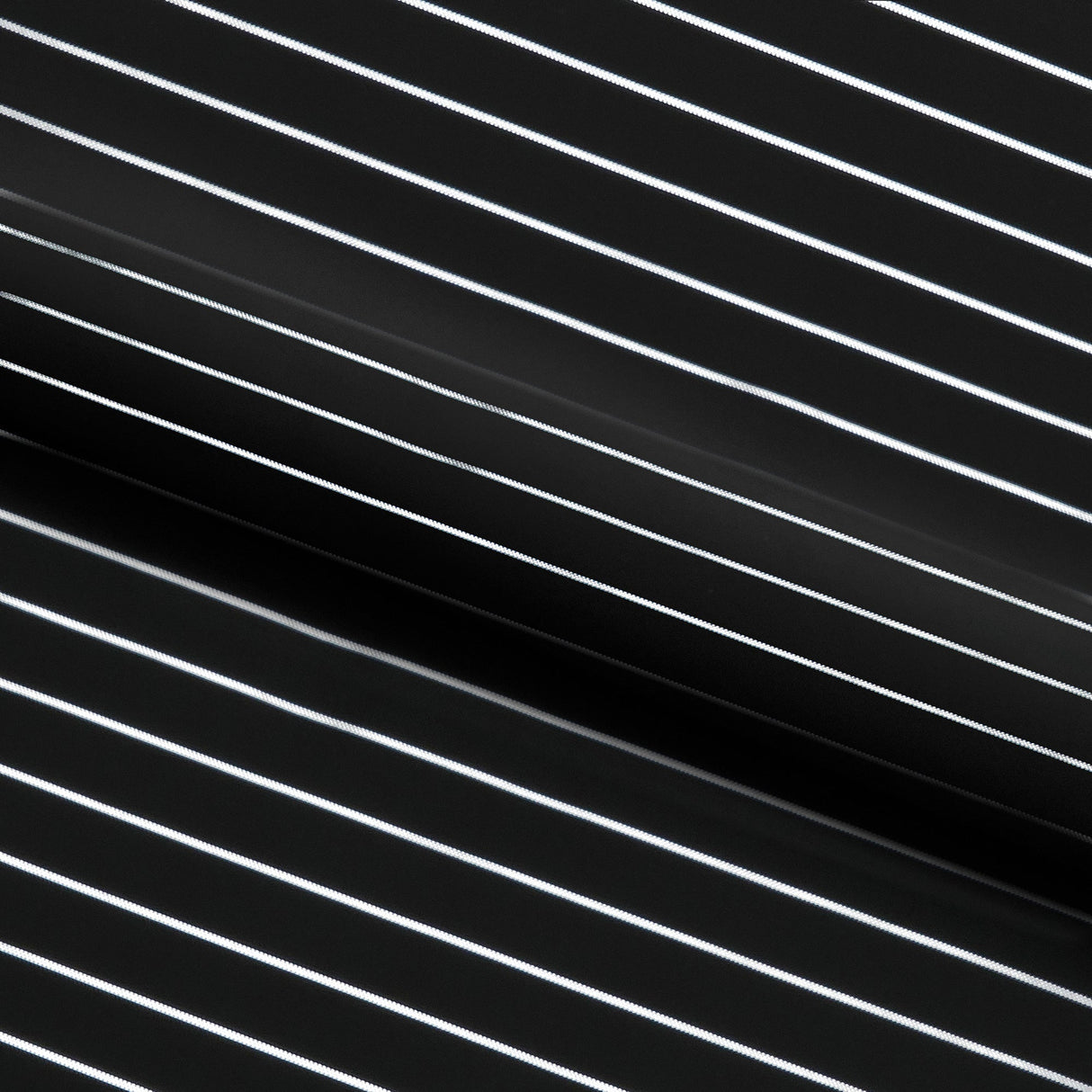 Chicago Foiled Line Nylon Spandex Fabric - Foiled Line, Black/Silver, Black/Gold, White/Silver, 55/56" Width (1 Yard)