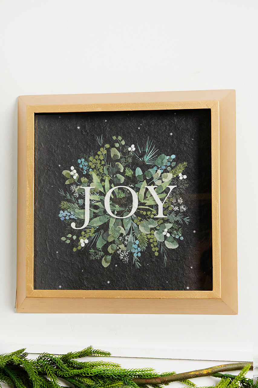 14” Botanical Wood Wall Decor