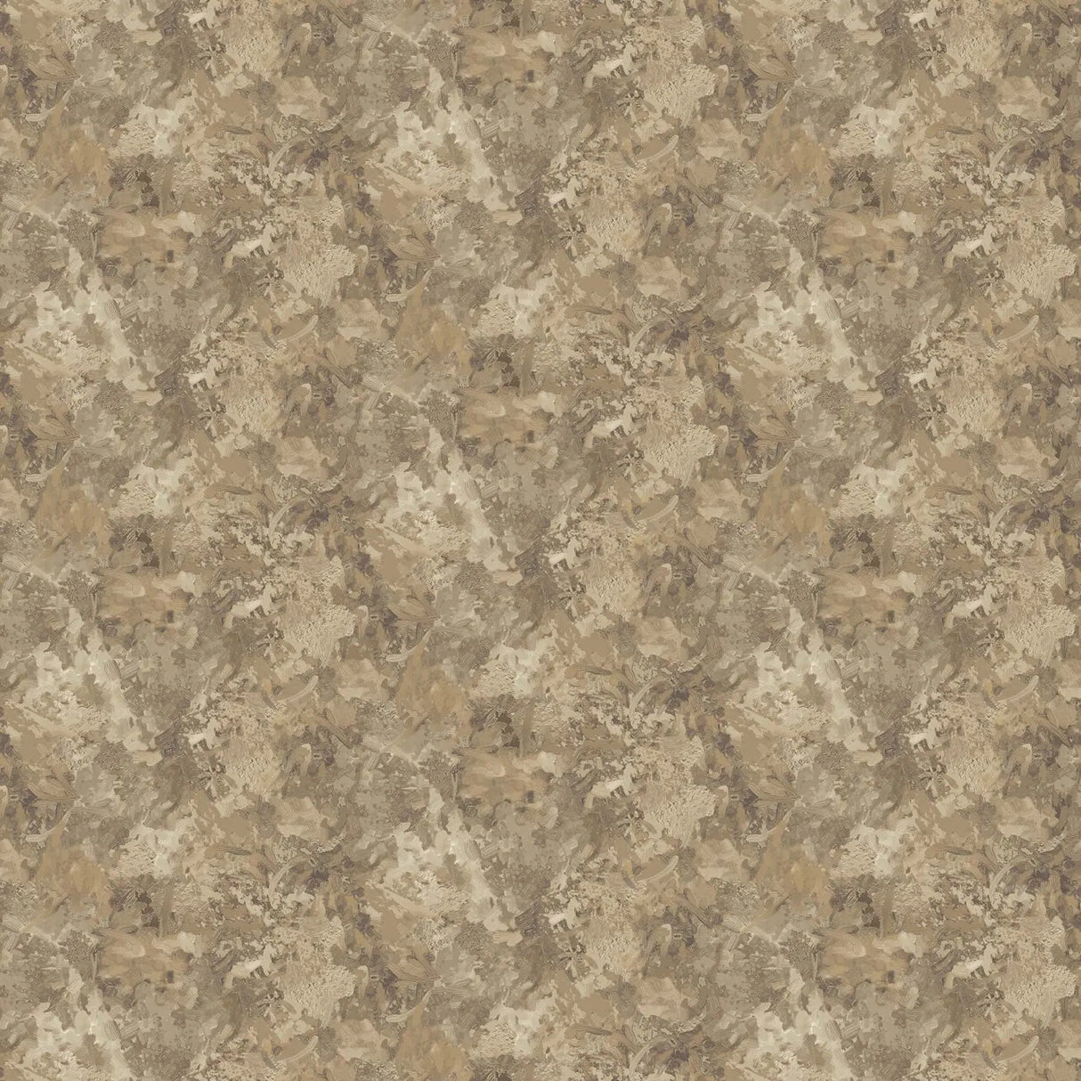 Cotton Fabric Chroma Brown Flax 44/45"