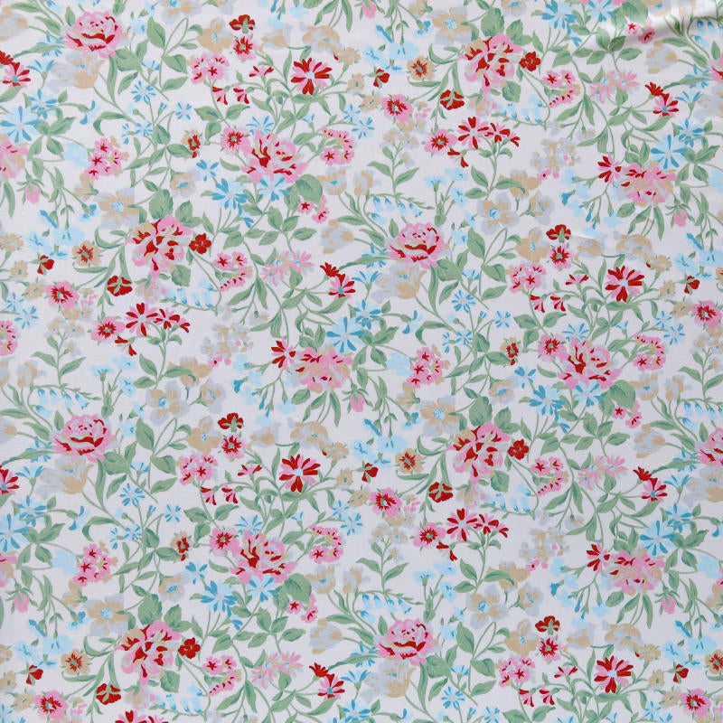 Swim Knit Classy Garden Floral Poly Spandex 4-Way Stretch UPF 40+