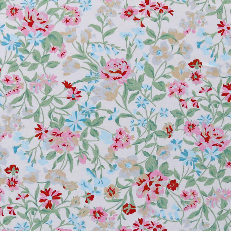 Swim Knit Classy Garden Floral Poly Spandex 4-Way Stretch UPF 40+