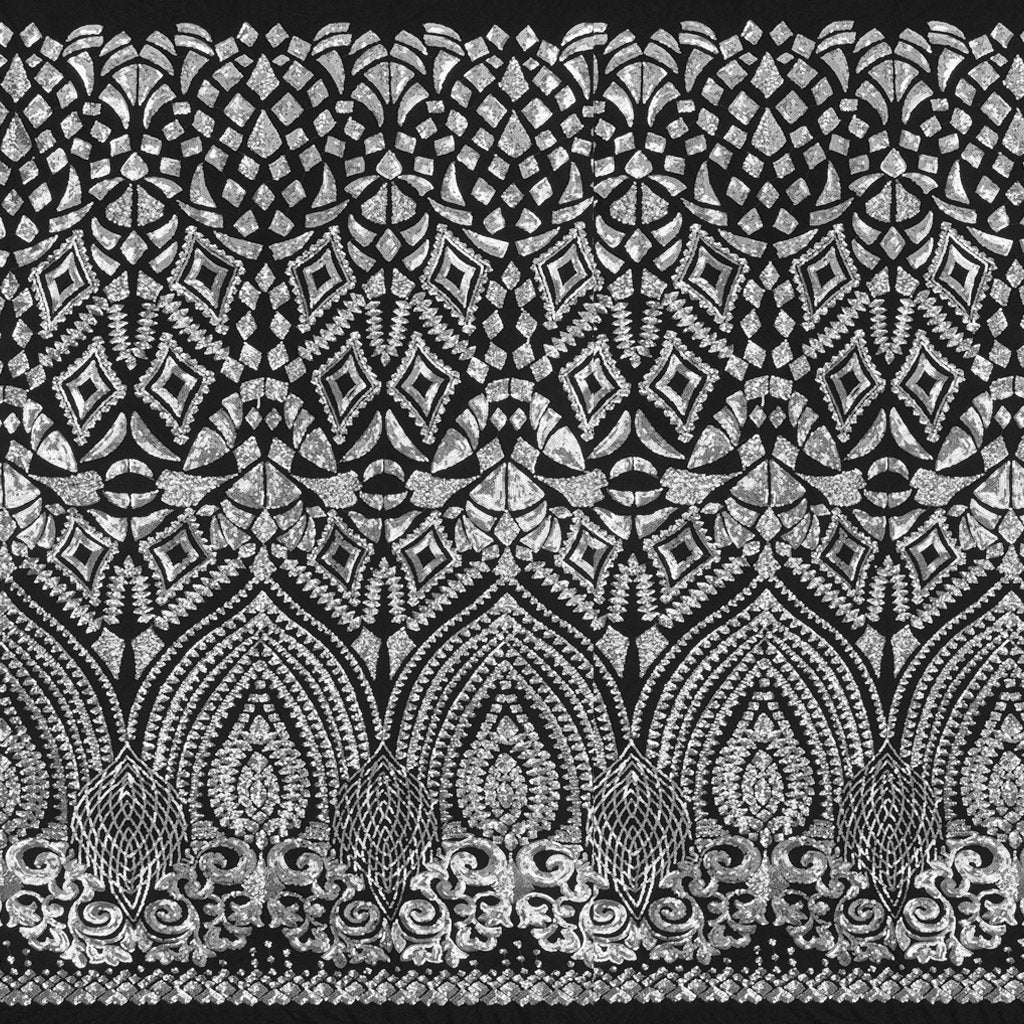 Stretch Mesh Sequin Fabric Cleopatra