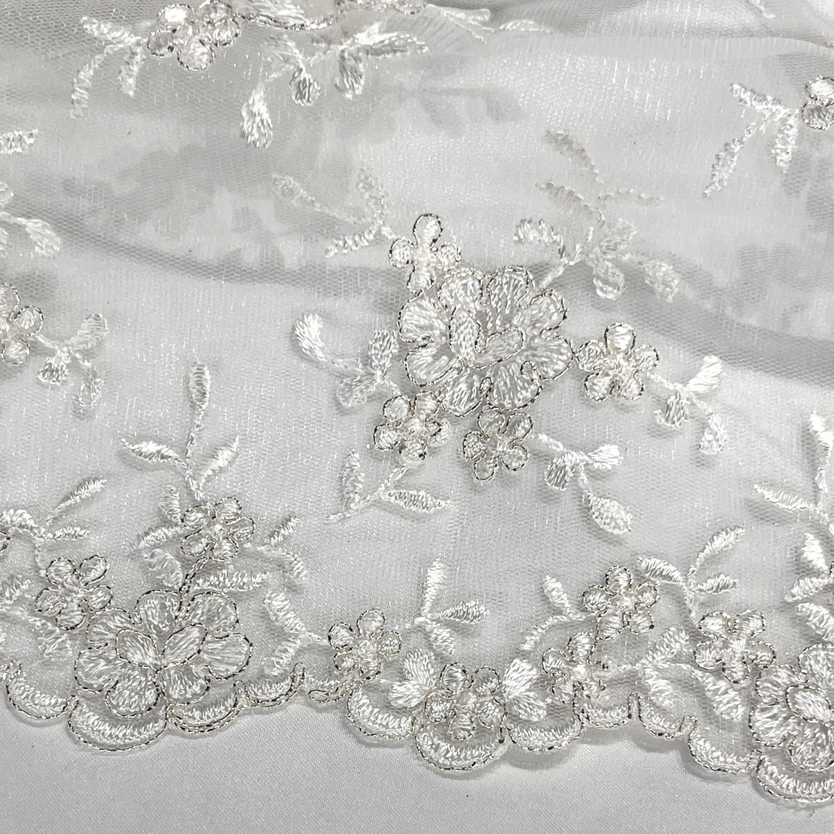 Corded Bridal Lace Fabric