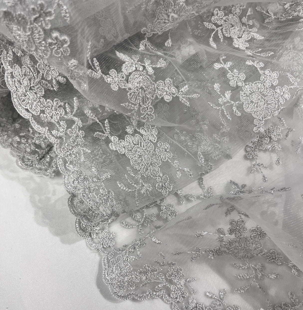 Corded Bridal Lace Fabric