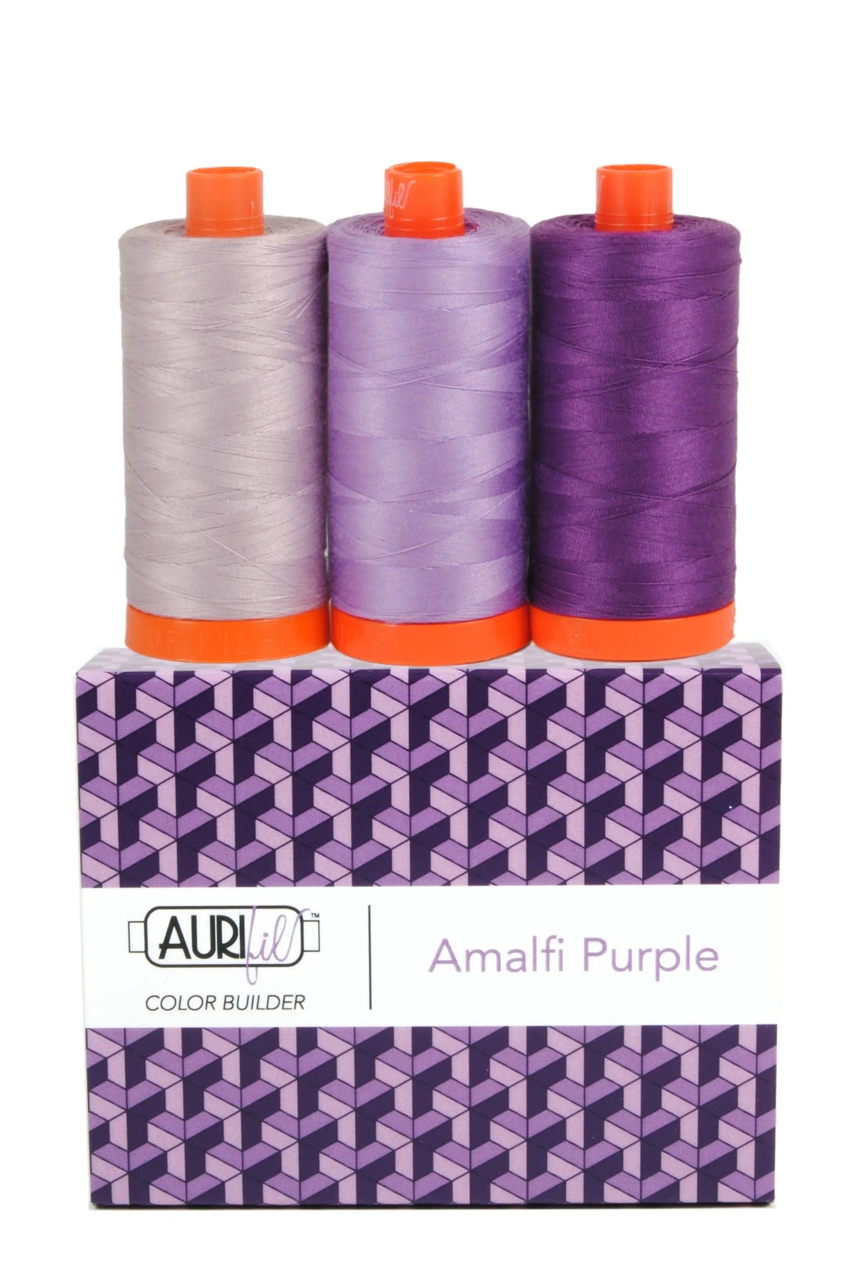 Cotton Thread 50wt 3pc Set Amalfi Purple