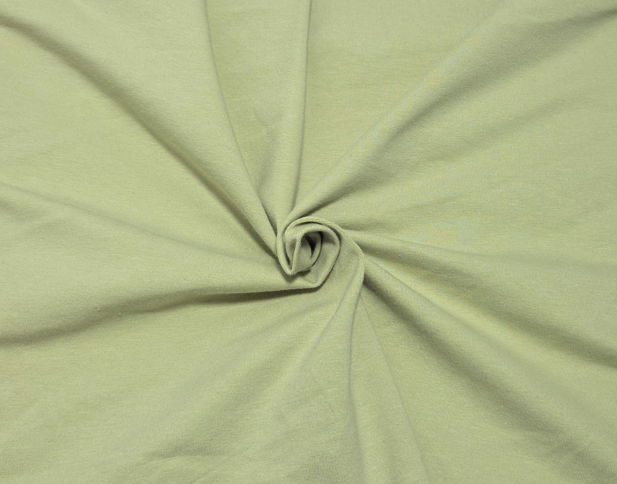 Cotton Spandex Jersey Mint Fabric