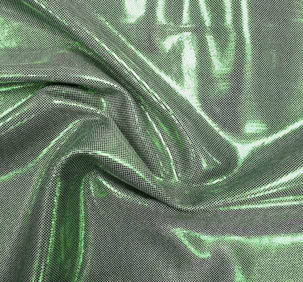 1 Yard Lilac or Green Computer Foil Fabric, 100% Polyester, 44/45" Wide, Sparkly Lightweight Apparel Fabric