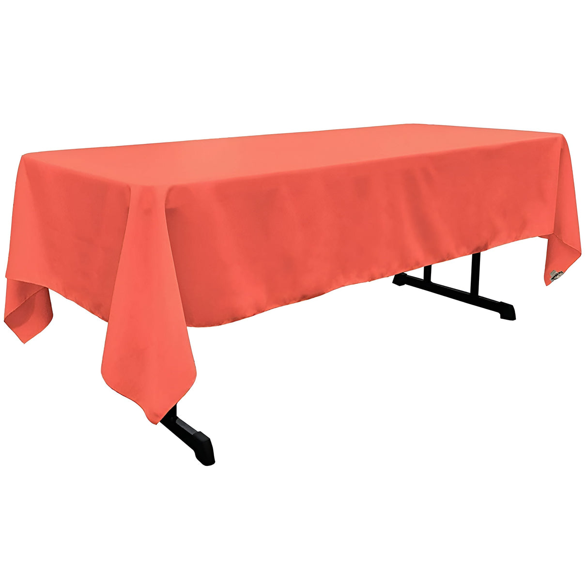 Polyester Rectangular Tablecloth Polyester Fabric - Wrinkle-Resistant, Stain-Proof, Washable, 60" X 144"