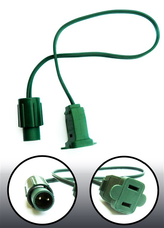 12" Jumper Coaxial Converter Cord