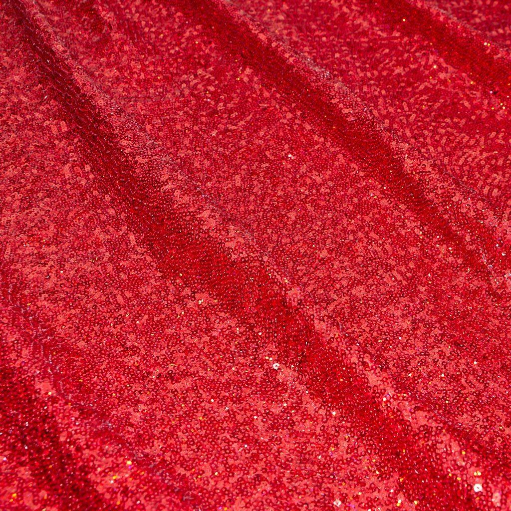 Cosmic GLOW Nylon Spandex Sequin Fabric - Embroidered Holographic Micro Sequins, 51/52" Width, 4-Way Stretch (1 Yard)