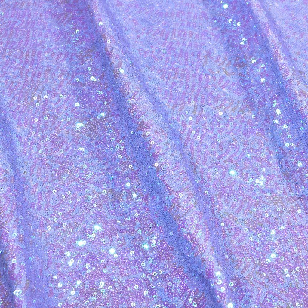 Cosmic PEARL Nylon Spandex Sequin Fabric - Embroidered Pearlescent Micro Sequins, 51/52" Width (1 Yard)