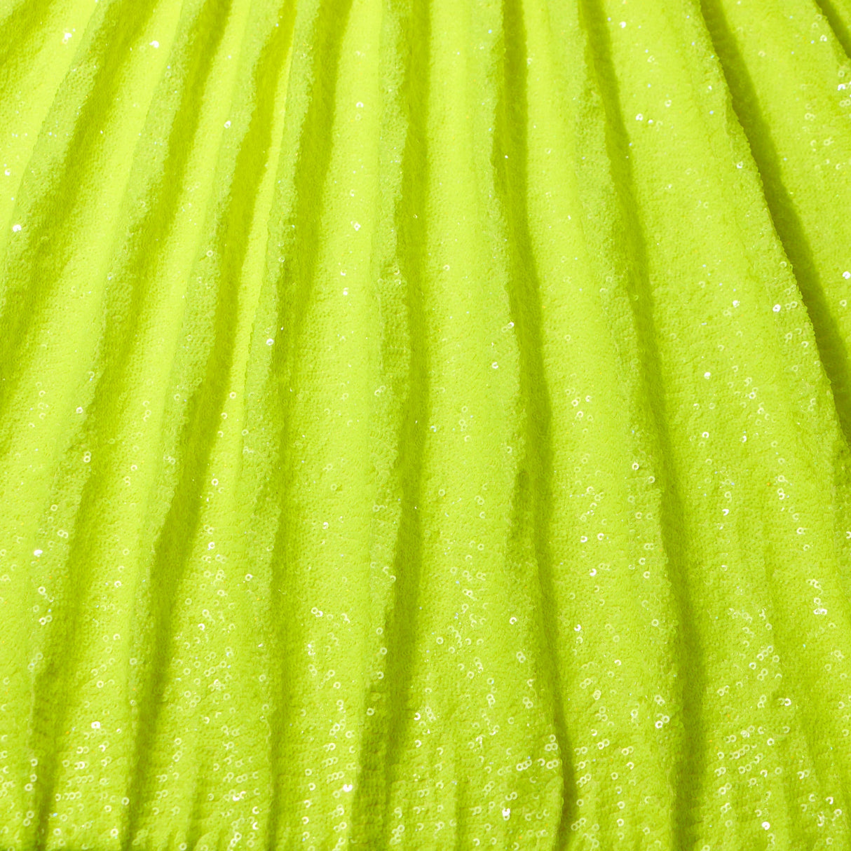 Cosmic GLOW Nylon Spandex Sequin Fabric - Embroidered Holographic Micro Sequins, 51/52" Width, 4-Way Stretch (1 Yard)