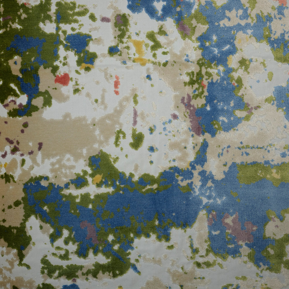Cut Velvet Upholstery Fabric Cosmos Abstract Pattern by the Yard