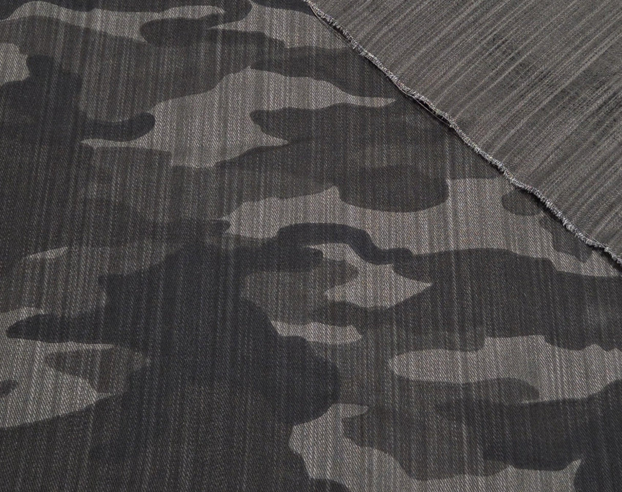 Cotton Twill Camouflage Print Fabric