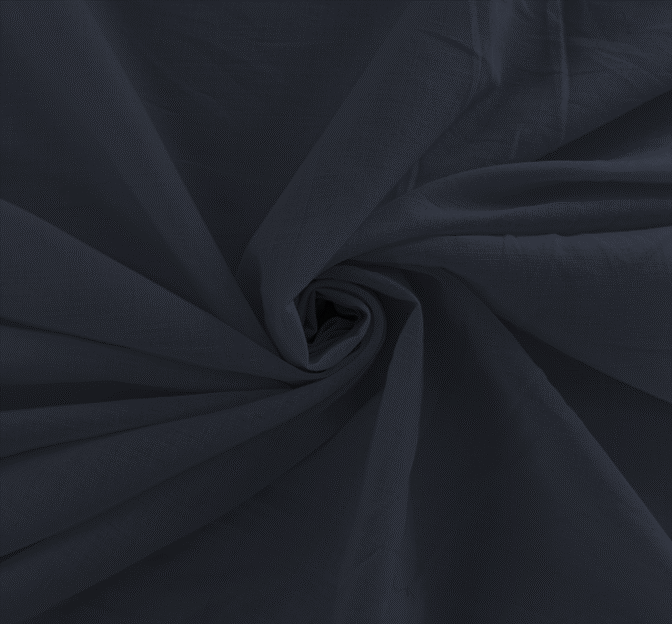 Cotton Lawn 100 Percent Cotton Fabric - Solid Navy, 58/60" Width