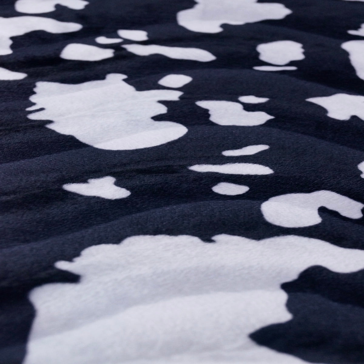 Faux Fur Cow Print Velboa Fabric