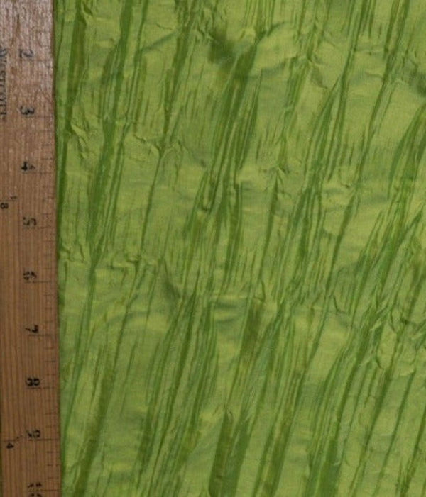 1 Yard Elegant Crease Crushed Taffeta Fabric for Event Decor 54" Width