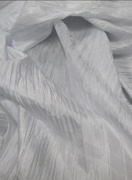 1 Yard Elegant Crease Crushed Taffeta Fabric for Event Decor 54" Width