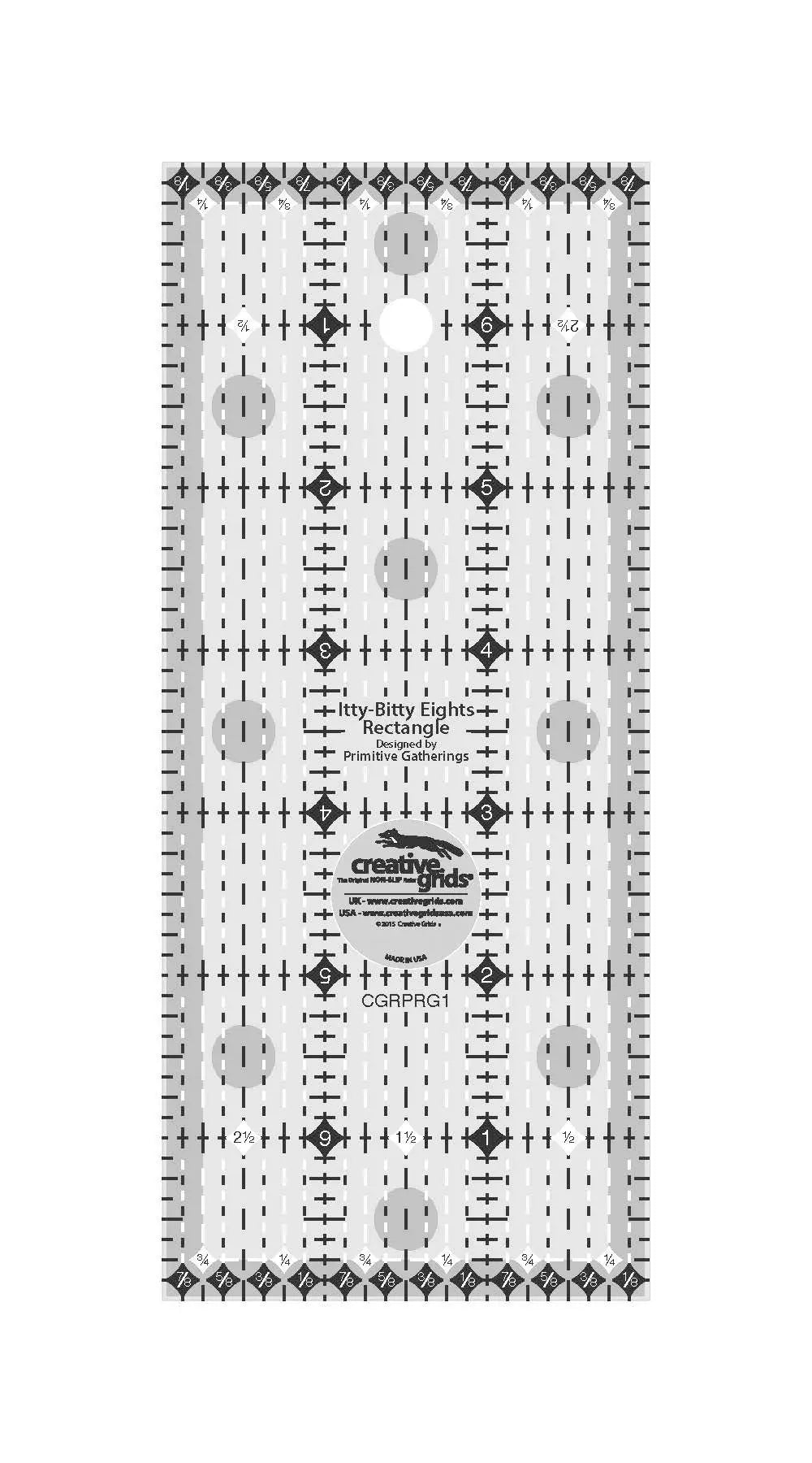 Quilt Ruler 3in x 7in Rectangle