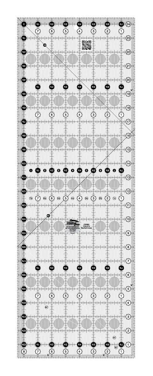 Quilt Ruler 8-1/2in x 24-1/2in