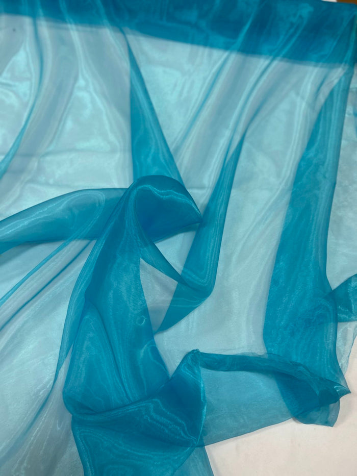 1 Yard Sheer Organza Fabric Crisp Lightweight Elegant Material for Decor Fashion Crafts