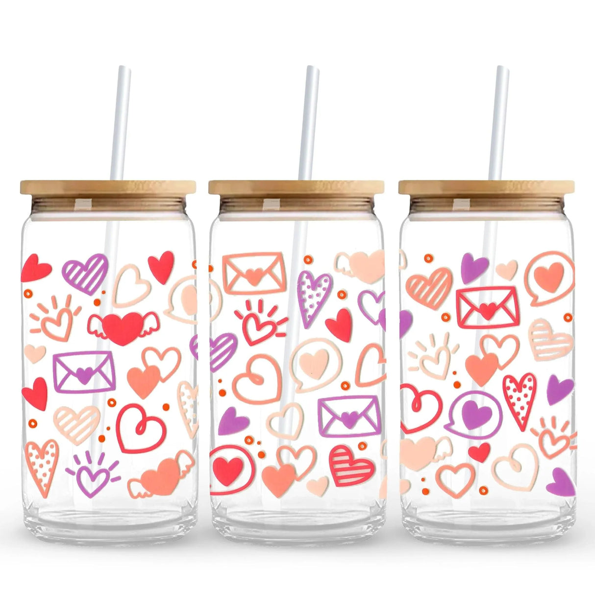 UV DTF Wrap - Cupids In Box (9.7" x4.3")