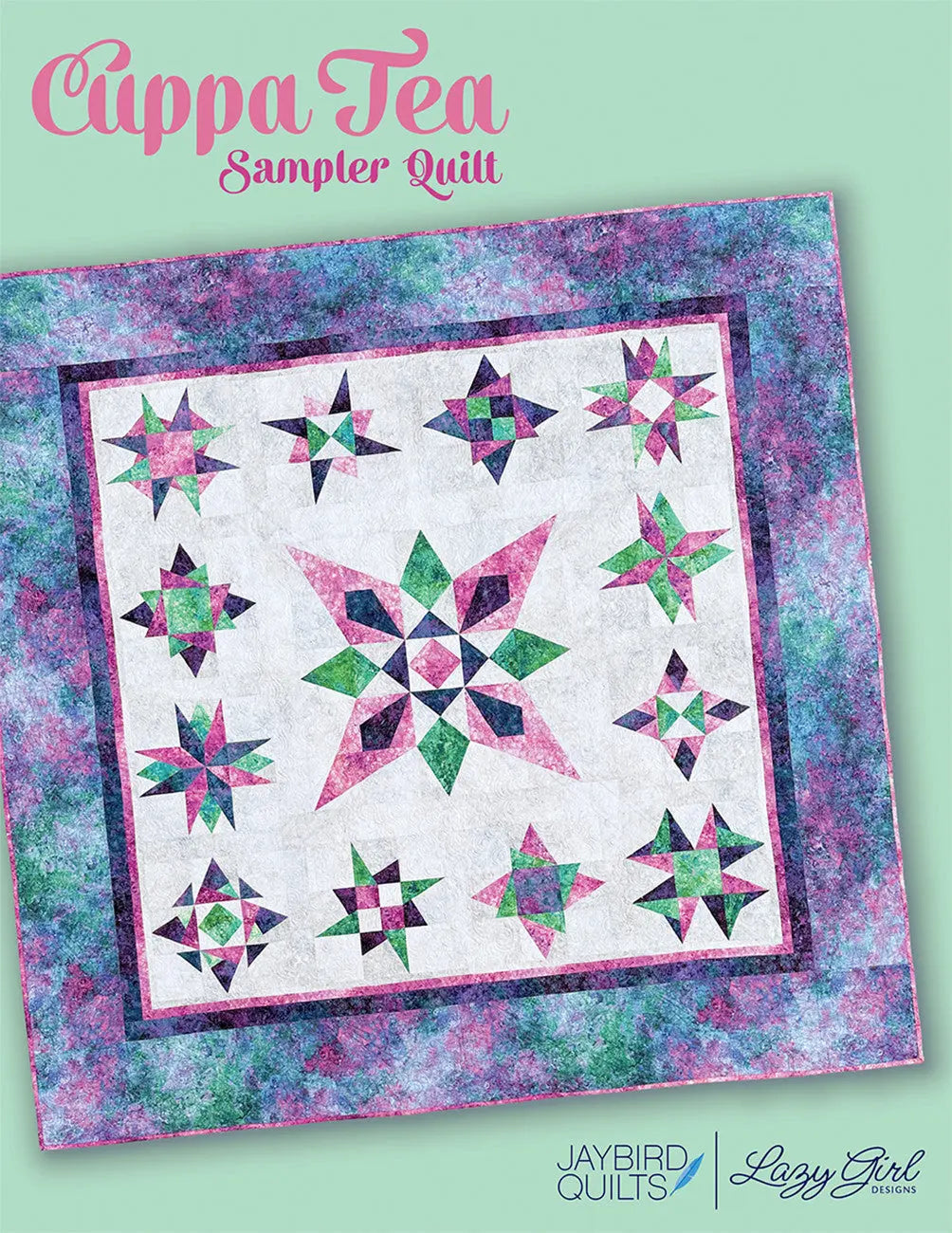 Cuppa Tea Sampler Quilt Pattern Book