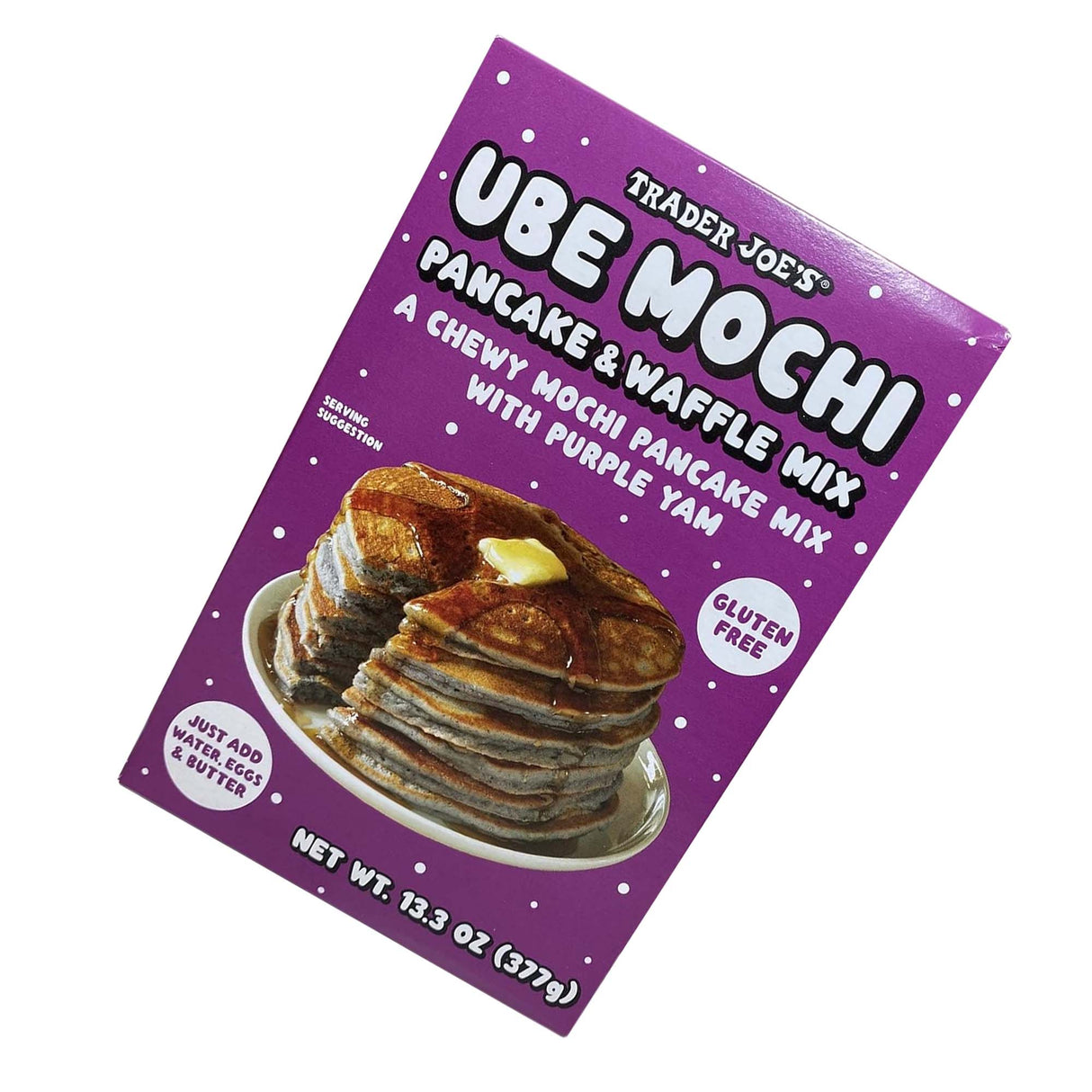 Trader Joe's Ube Mochi Pancake & Waffle Mix | 13.3 oz