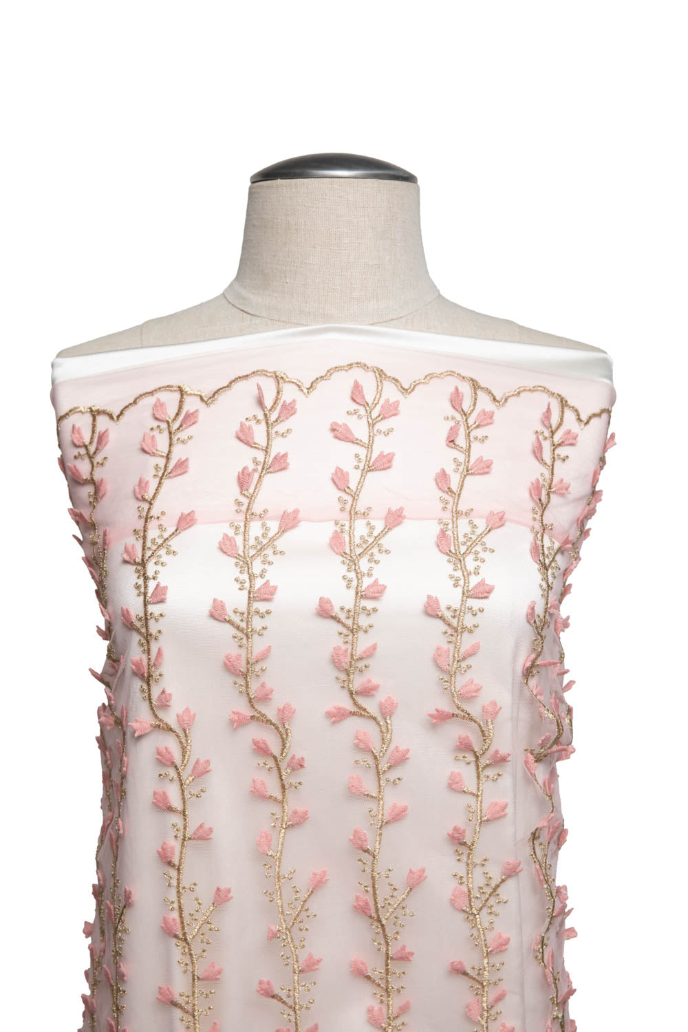 1 Yard Embroidery 3D Tulle Lace Fabric Wide 52/54? Embroidered Appliqué