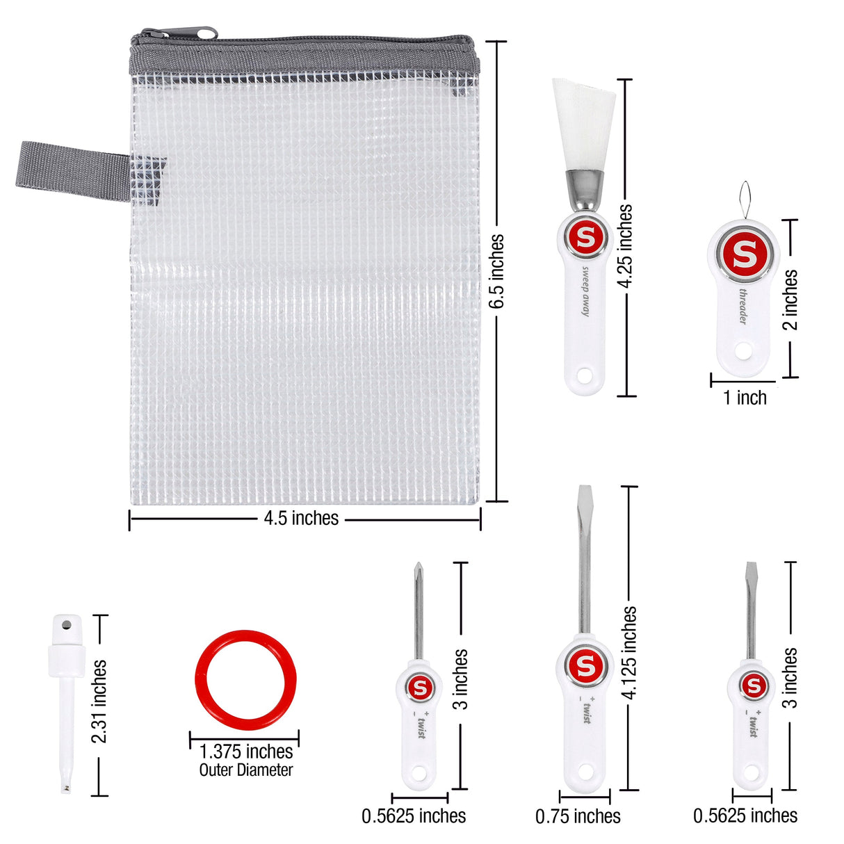 SINGER Sewing Machine Maintenance Kit 7-Piece