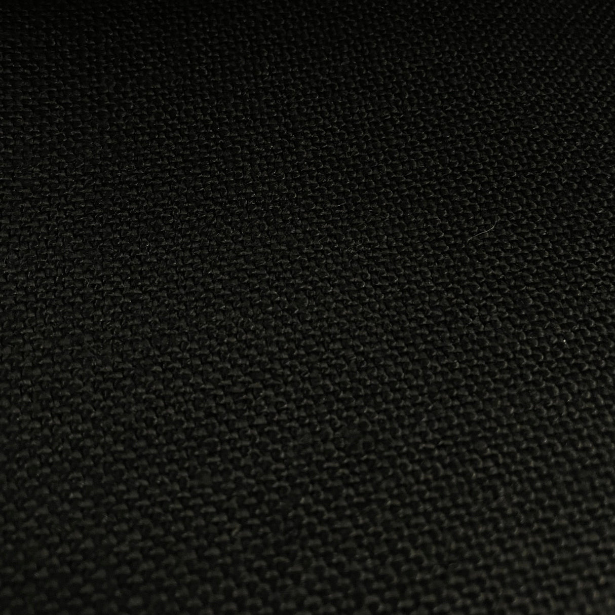Pure Linen Upholstery Fabric Black