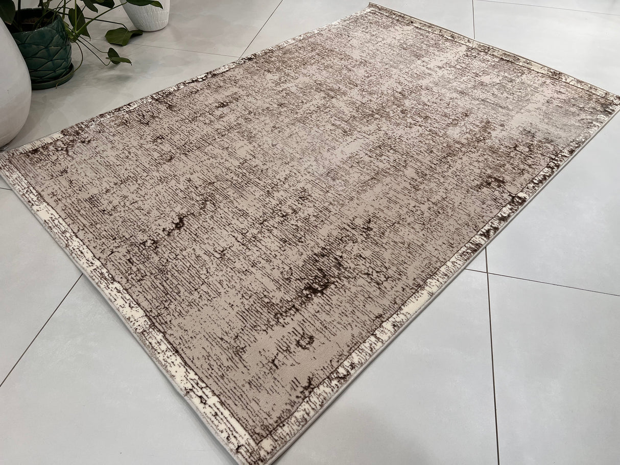 Color-Changing Polyester Viscose Blend Area Rug - Flat Weave, 100% Polyester / Machine Made / Made In Turkey, 5' 2" X 7' 5", 7' 8" X 10' 8" (1 Unit)