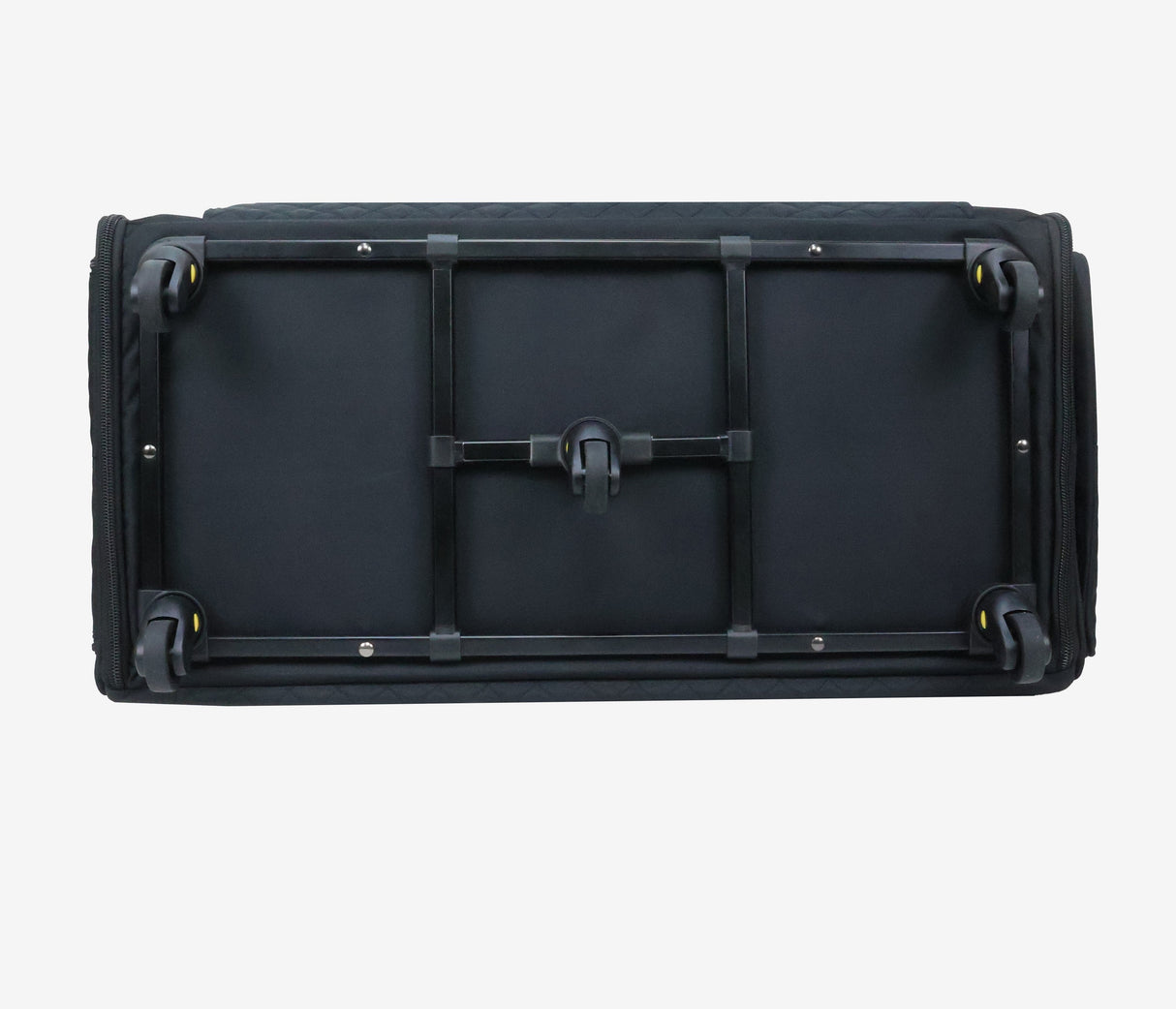 Everything Mary Jumbo 5 Wheel Collapsible Rolling Sewing Machine Storage Case Black