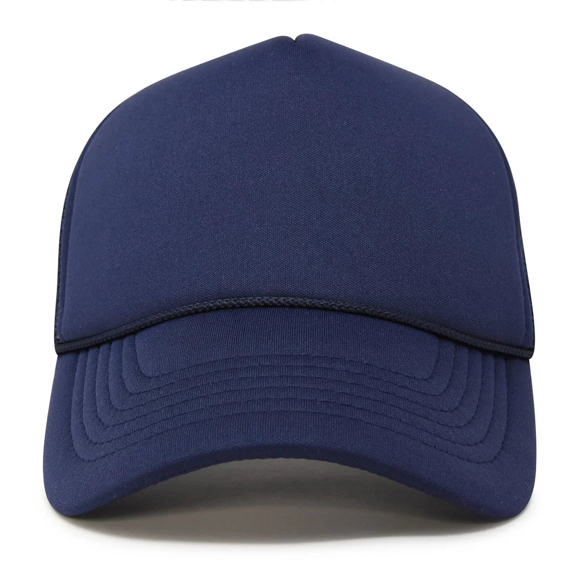 Trucker Hats - Navy Mesh Fabric - Navy, Adjustable (1 Unit)