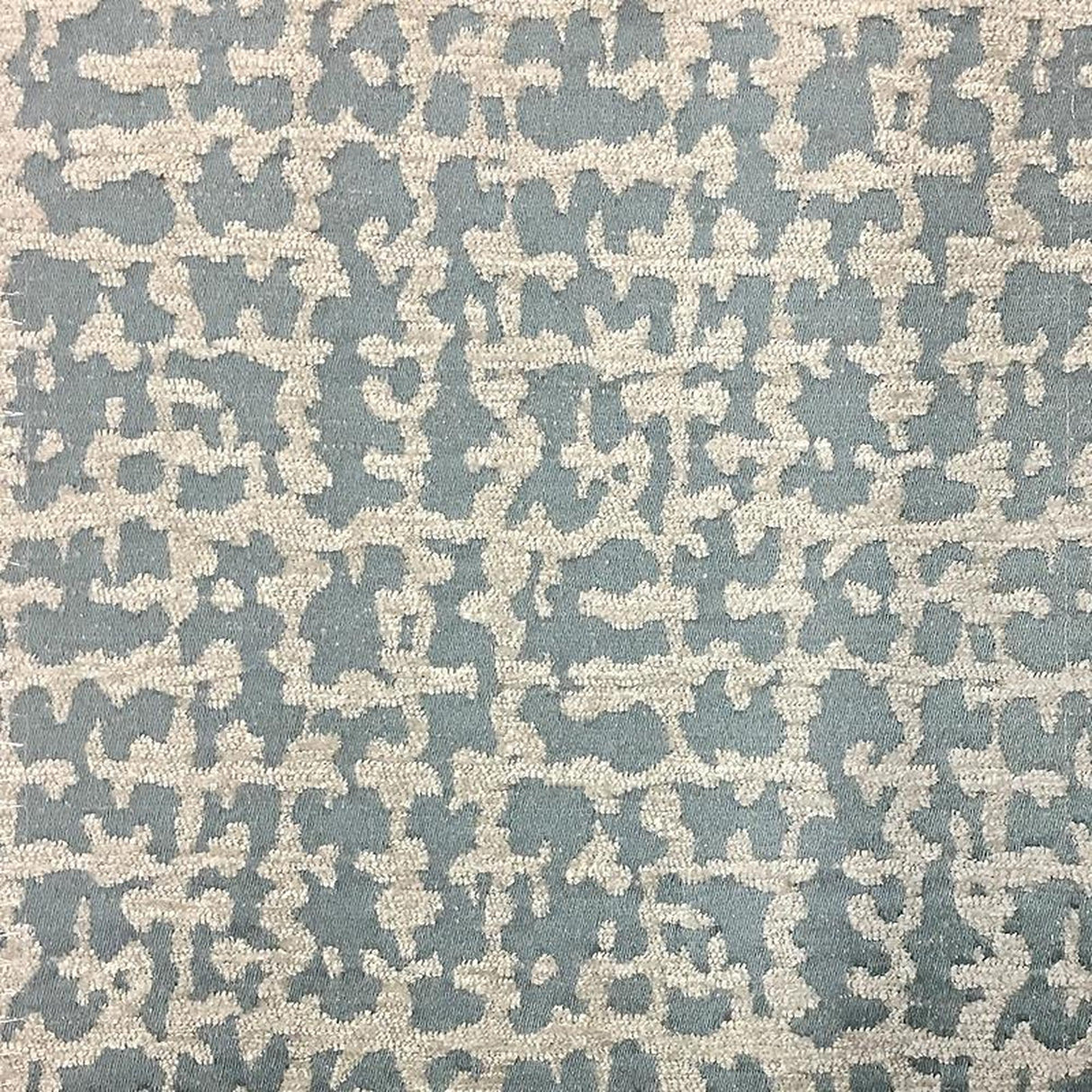 Damon Two Tone Chenille Fabric - Abstract Pattern, 56" Width (1 Yard)