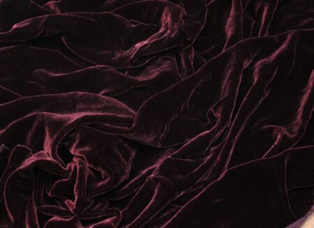 1 Yard Premium Silk Rayon Velvet Fabric Luxurious Soft Texture for Apparel and Upholstery 45 Inch Width