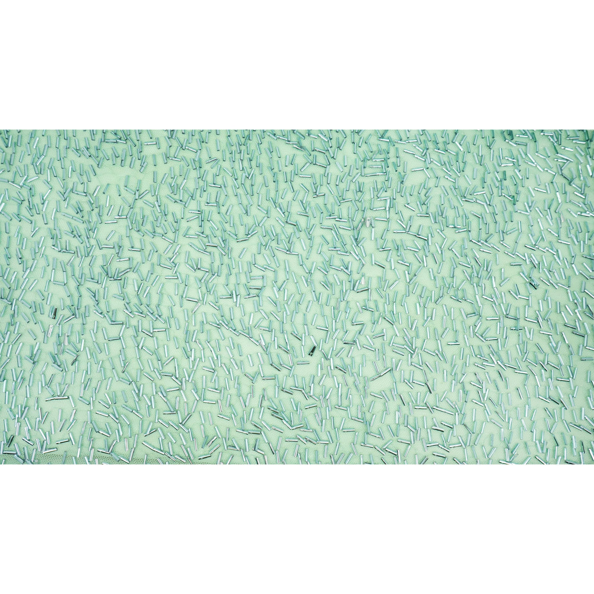 Beaded Stretch Mesh Fabric
