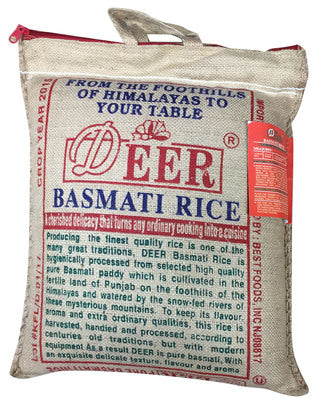 DEER BASMATI RICE 40LB