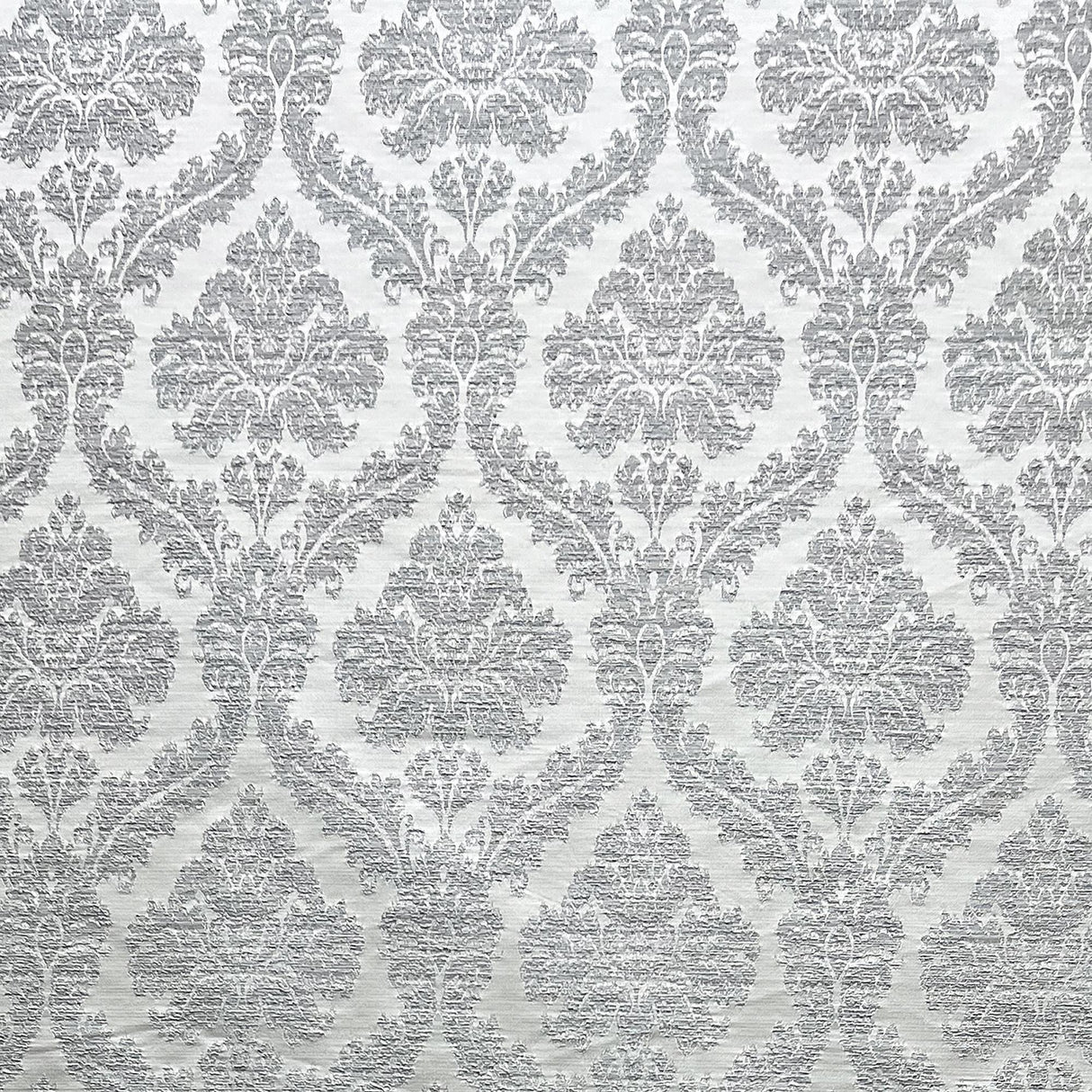 Delano Traditional Damask Polyester Fabric - Damask Floral Pattern, 57" Width (1 Yard)