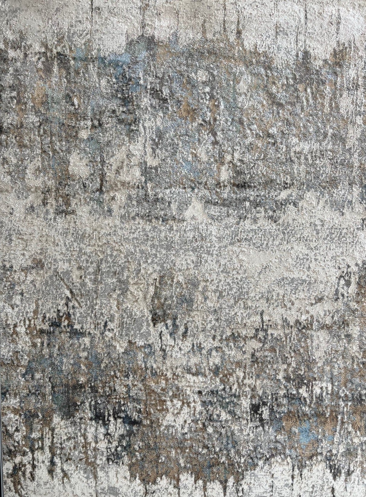 Shifting Hues Polypropylene Polyester Fabric - Color-Changing Flat Weave, 5' 4" X 7' 8", 8' X 11", 10' X 13" (1 Unit)