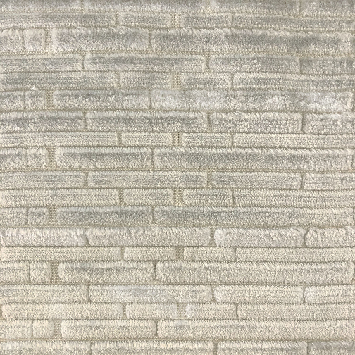 Dezi Fabric Textured Chenille Fabric - Textured Solid Brick-Like, 56" Width (1 Yard)