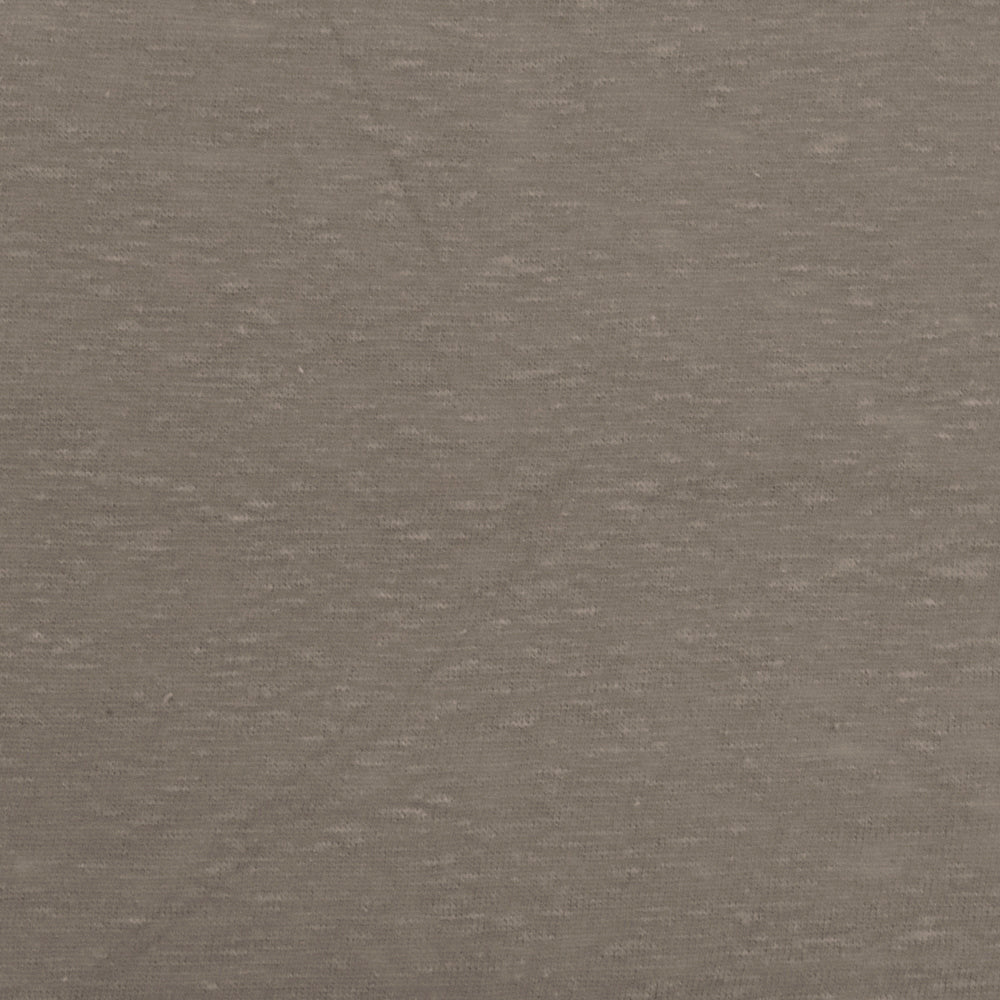 1 Yard Latte Taupe Brown Slub Stretch Jersey Knit Fabric Soft Matte 55 Inches Width