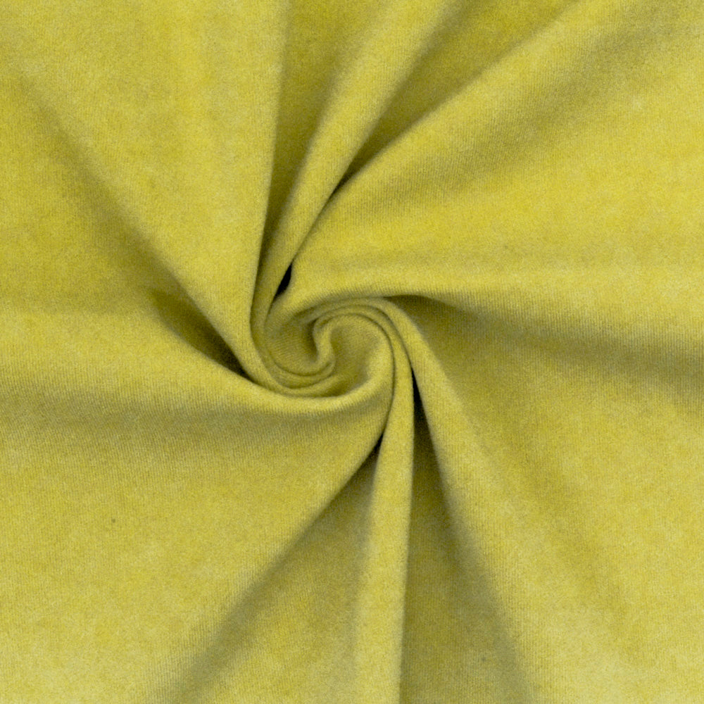 1 Yard Chartreuse Yellow Solid Stretch Tricot Swimwear Knit Fabric For Swimwear And Activewear 56 Inches Width