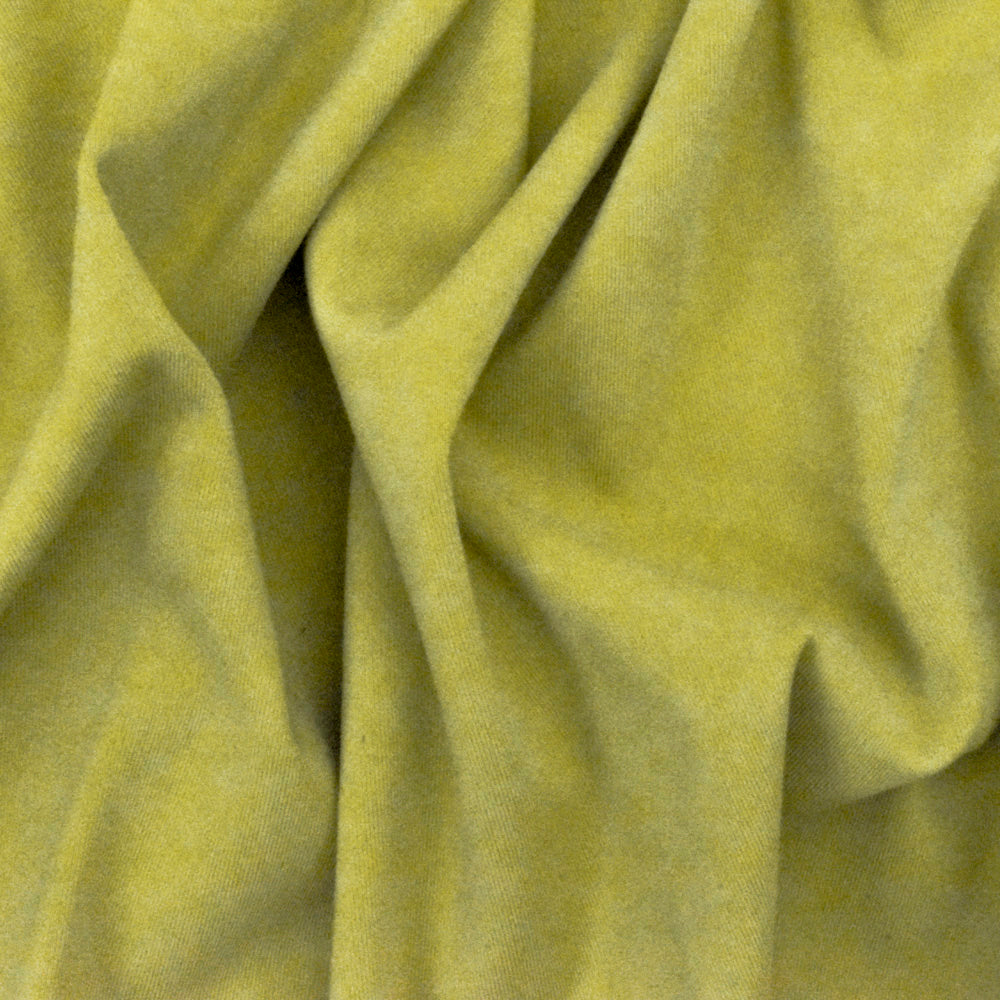 1 Yard Chartreuse Yellow Solid Stretch Tricot Swimwear Knit Fabric For Swimwear And Activewear 56 Inches Width