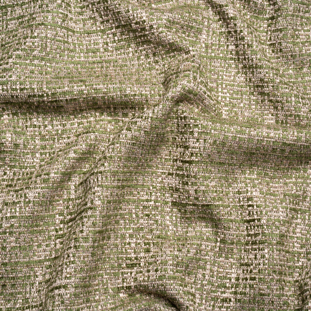 Tweed Upholstery Chenille - Laurel Striated - Caprona Collection