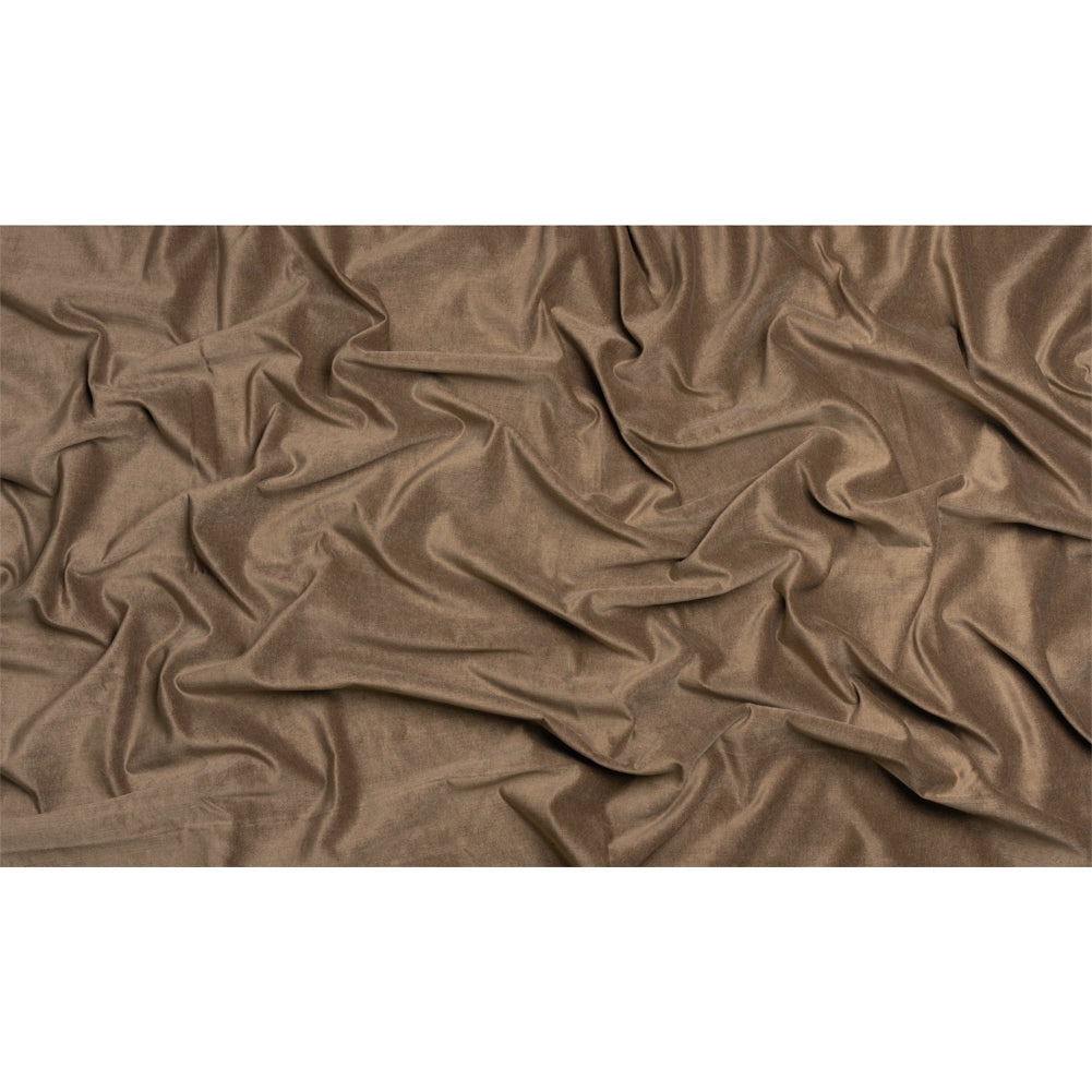 Polyester and Cotton Upholstery Velvet - Otter - Corry Collection