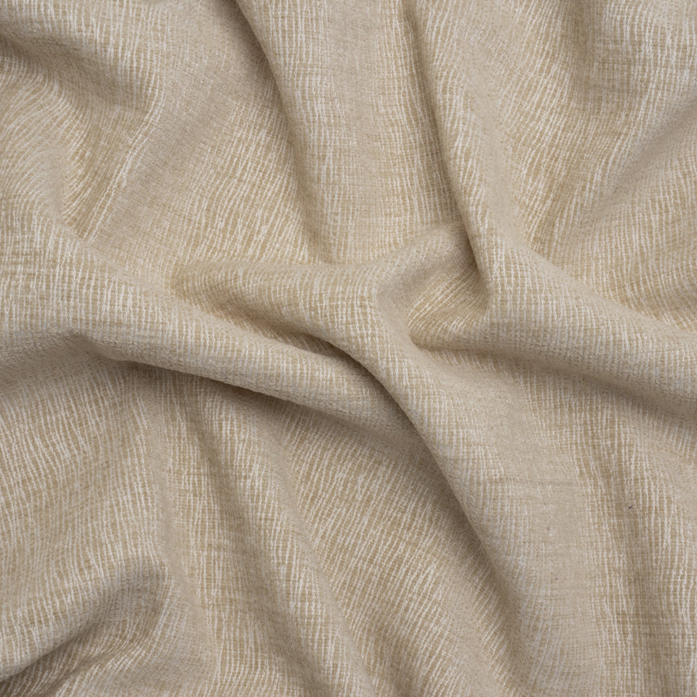 Chenille Upholstery Woven with Latex Backing - Pearl - Lovell Collection