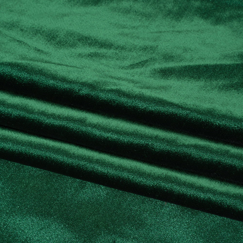 Textured Upholstery Velvet - Emerald - Ainslie Collection