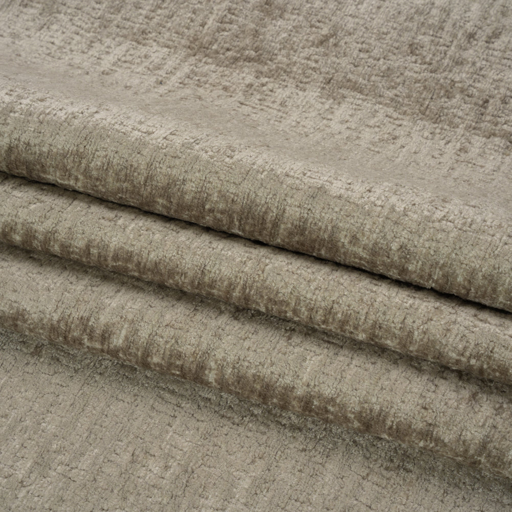 Textured Upholstery Chenille - Parchment - Odie Collection