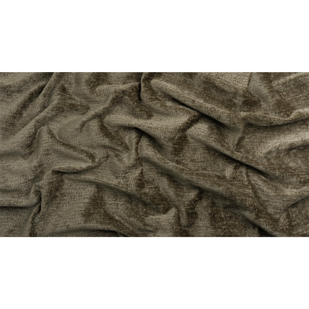 Textured Upholstery Chenille - Pebble - Odie Collection